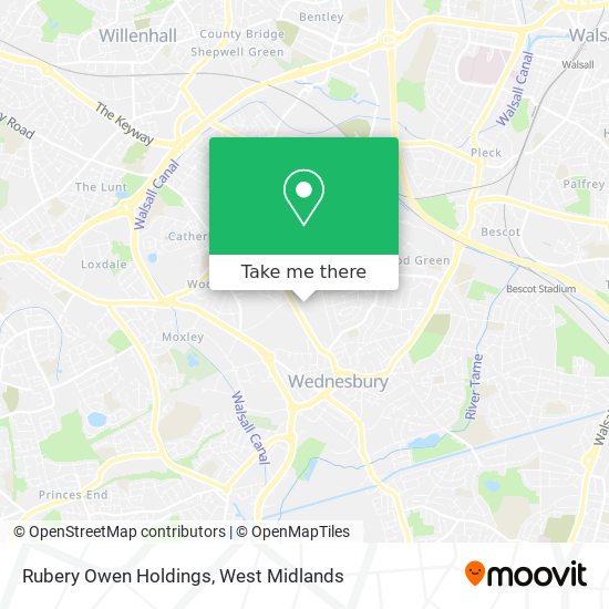 Rubery Owen Holdings map