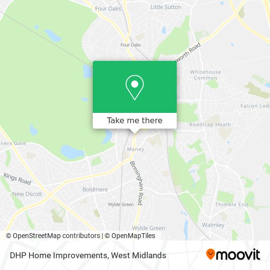DHP Home Improvements map