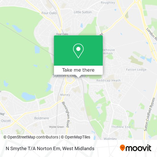 N Smythe T/A Norton Em map