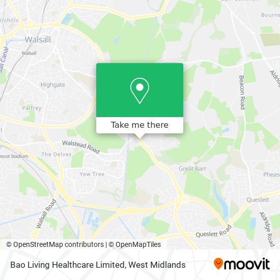 Bao Living Healthcare Limited map