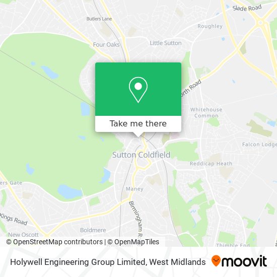 Holywell Engineering Group Limited map