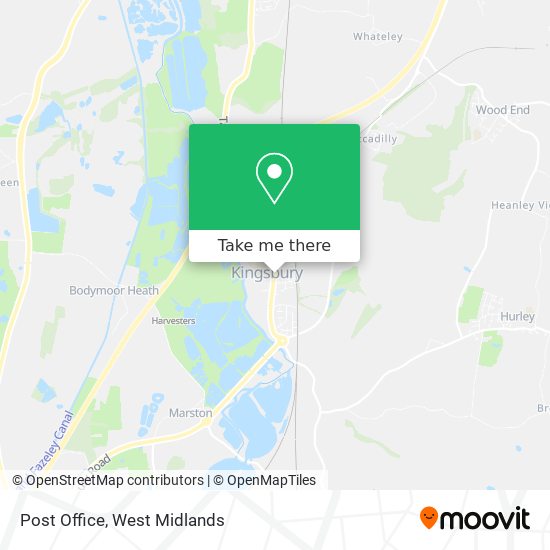 Post Office map