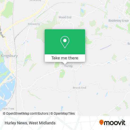 Hurley News map