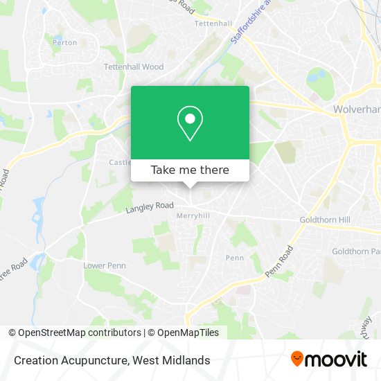 Creation Acupuncture map