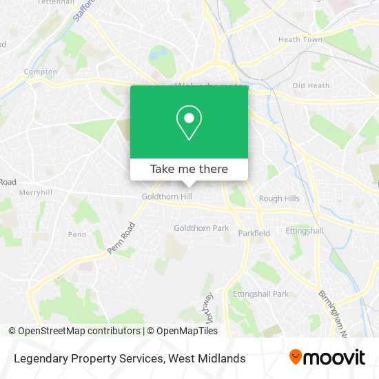 Legendary Property Services map