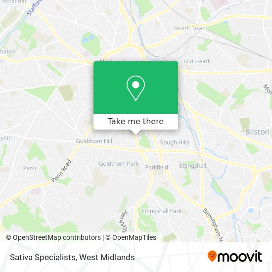 Sativa Specialists map