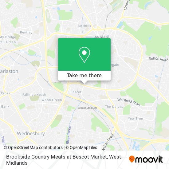 Brookside Country Meats at Bescot Market map