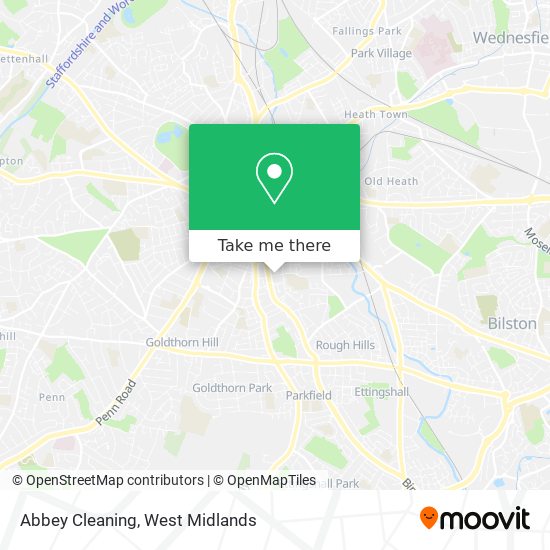 Abbey Cleaning map