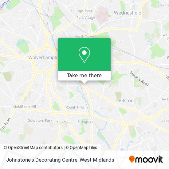 Johnstone's Decorating Centre map