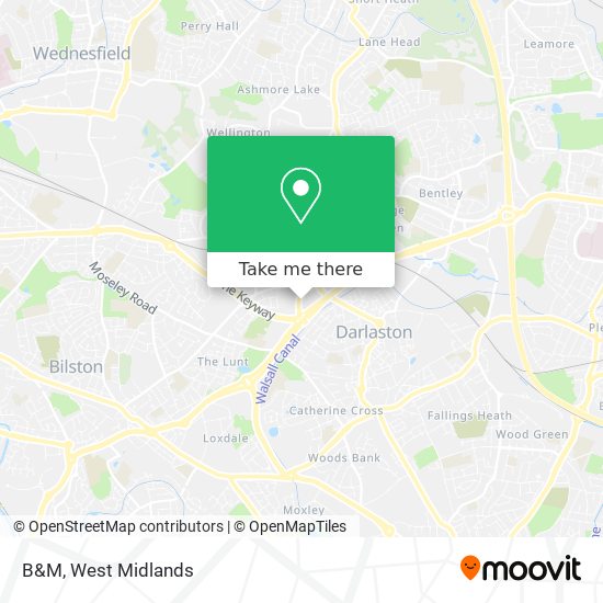 B&M map