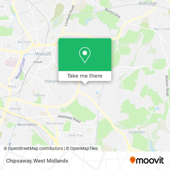 Chipsaway map