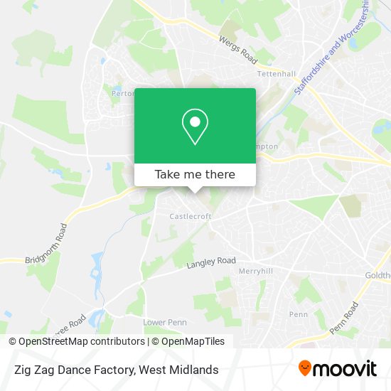 Zig Zag Dance Factory map