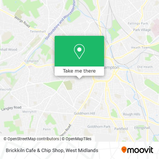 Brickkiln Cafe & Chip Shop map
