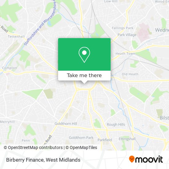 Birberry Finance map