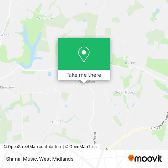 Shifnal Music map