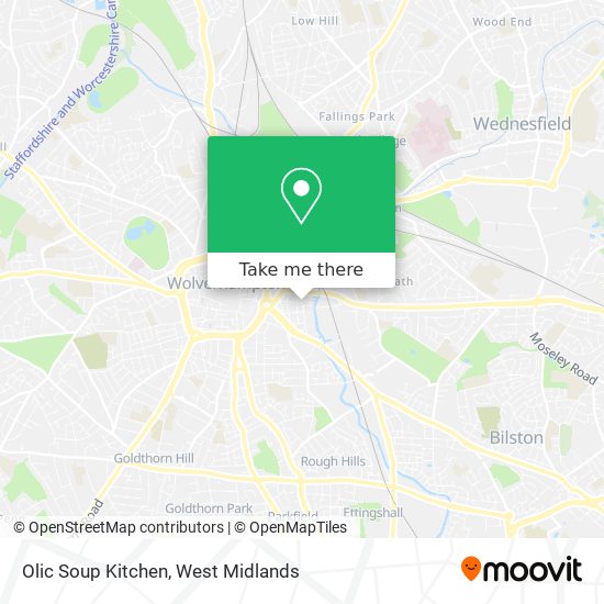 Olic Soup Kitchen map