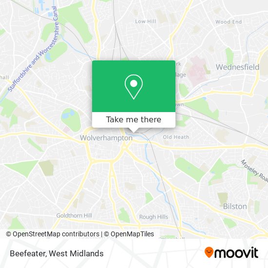 Beefeater map