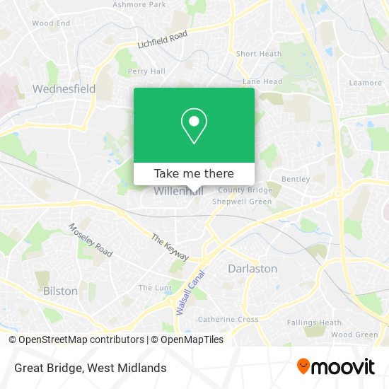 Great Bridge map
