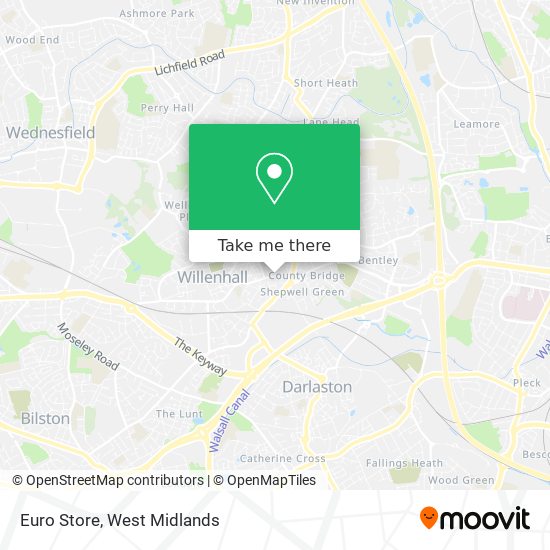 Euro Store map