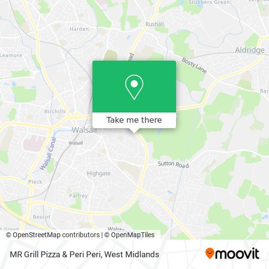 MR Grill Pizza & Peri Peri map