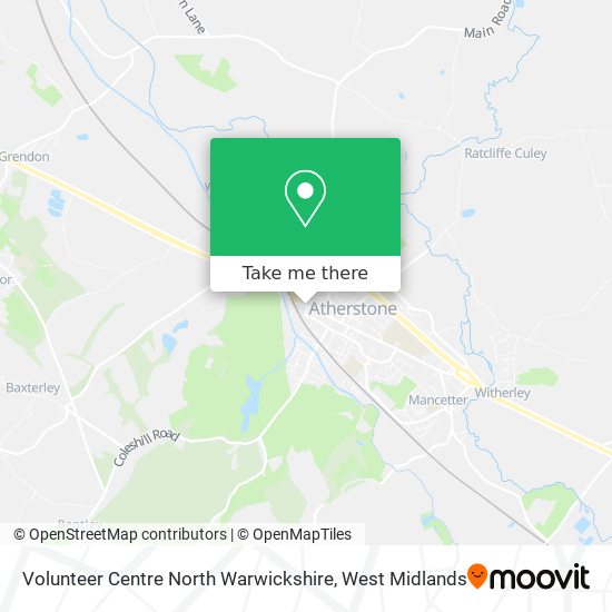 Volunteer Centre North Warwickshire map