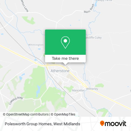 Polesworth Group Homes map