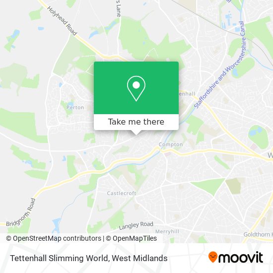 Tettenhall Slimming World map