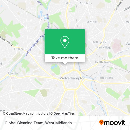 Global Cleaning Team map