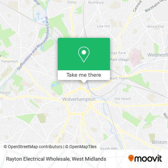 Rayton Electrical Wholesale map