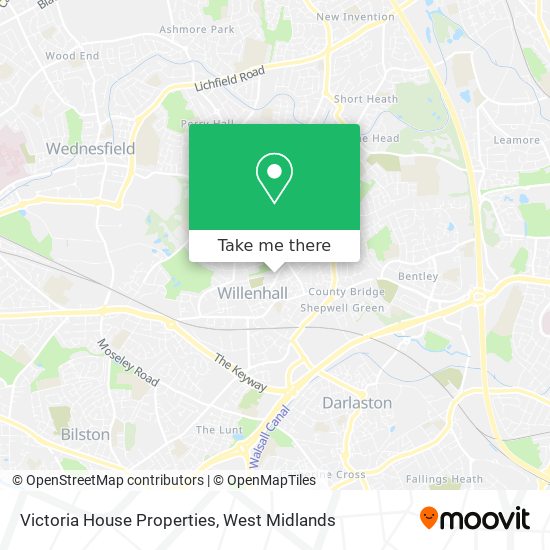 Victoria House Properties map