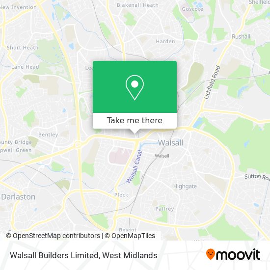 Walsall Builders Limited map