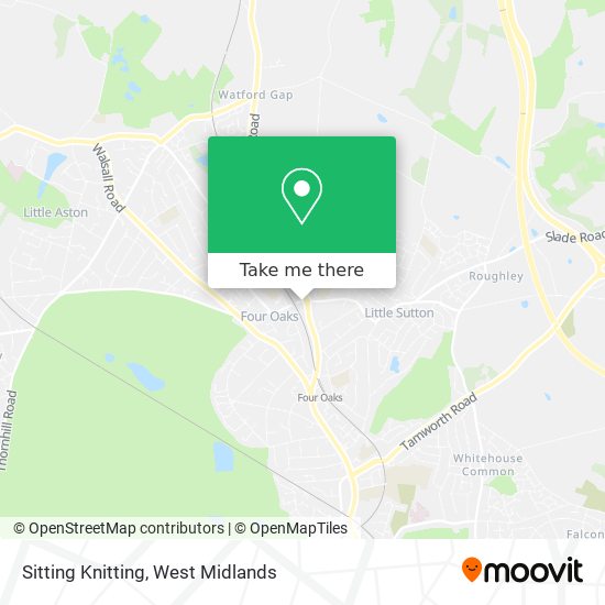 Sitting Knitting map