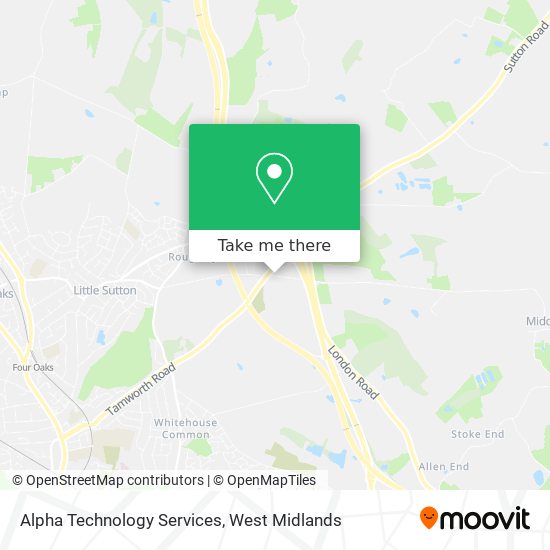 Alpha Technology Services map