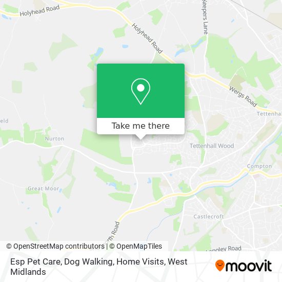 Esp Pet Care, Dog Walking, Home Visits map