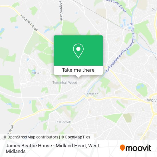 James Beattie House - Midland Heart map