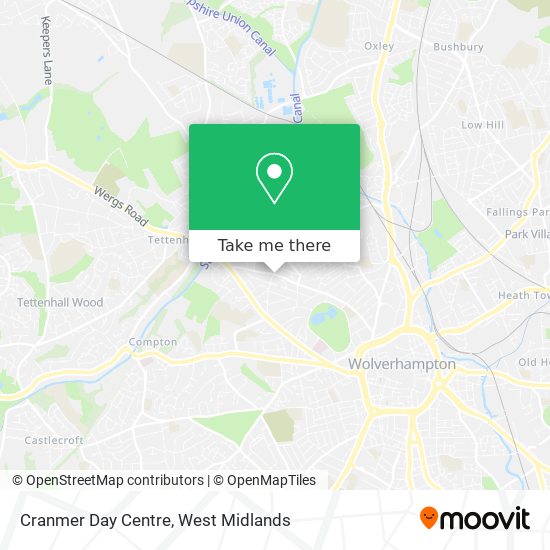 Cranmer Day Centre map