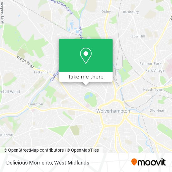 Delicious Moments map