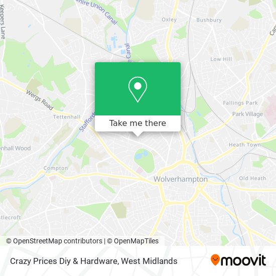 Crazy Prices Diy & Hardware map