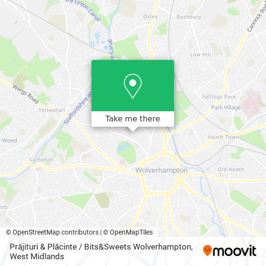 Prăjituri & Plăcinte / Bits&Sweets Wolverhampton map