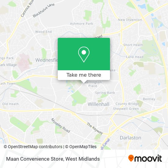 Maan Convenience Store map