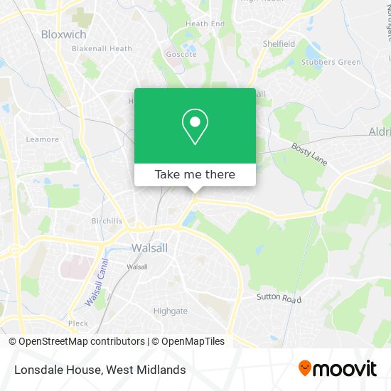 Lonsdale House map