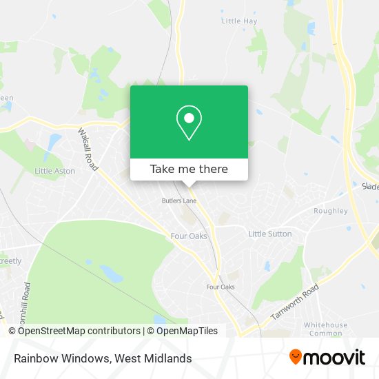 Rainbow Windows map