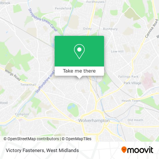 Victory Fasteners map