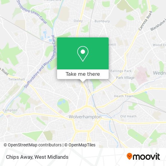 Chips Away map