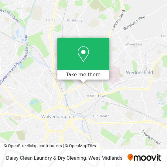 Daisy Clean Laundry & Dry Cleaning map