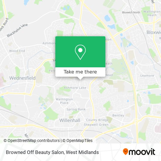 Browned Off Beauty Salon map