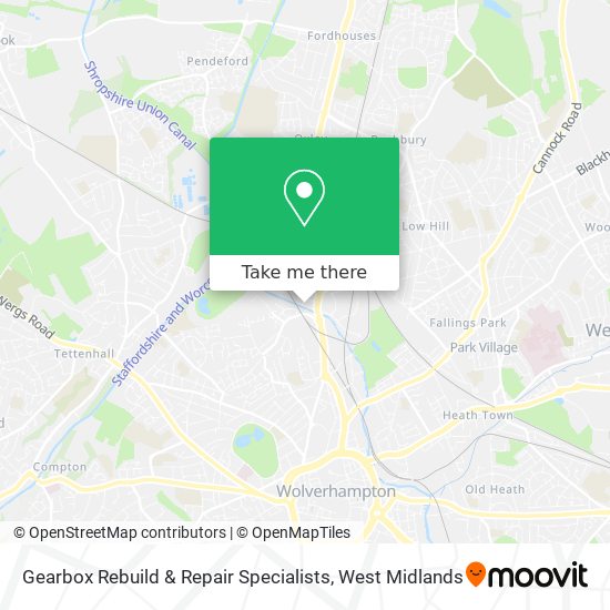 Gearbox Rebuild & Repair Specialists map