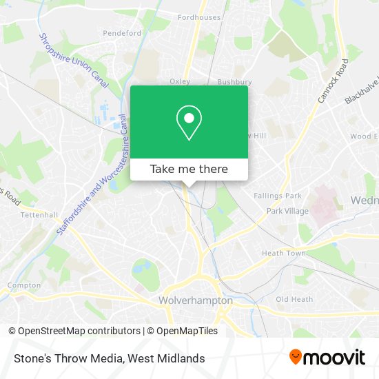 Stone's Throw Media map