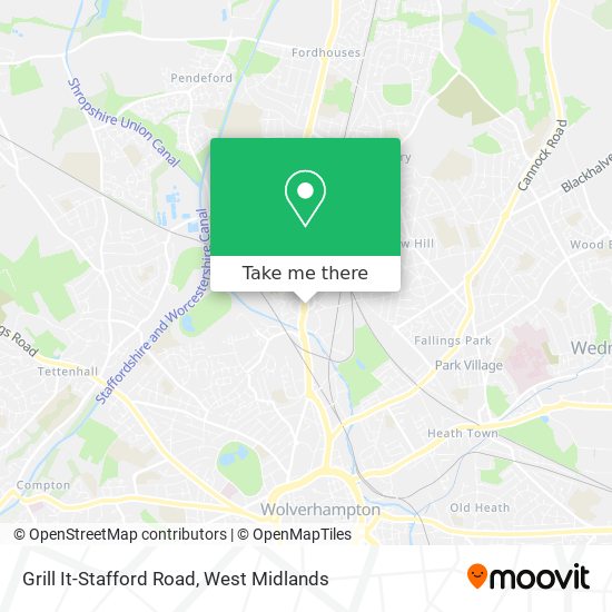 Grill It-Stafford Road map