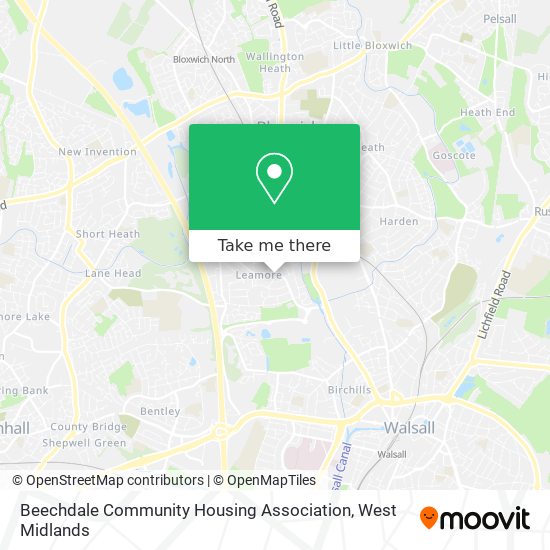 Beechdale Community Housing Association map